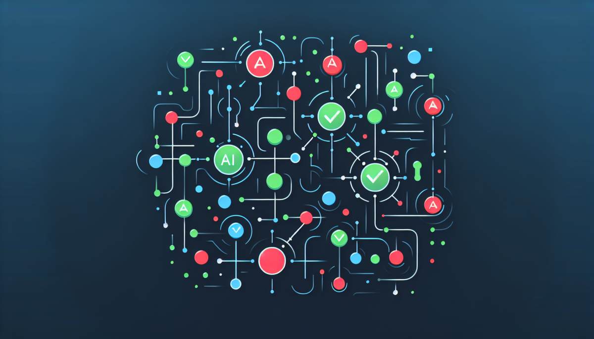 agentic AI deployment - abstract illustration of interconnected AI agent nodes