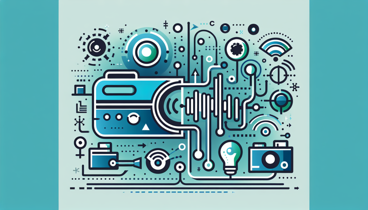 multimodal AI customer support - abstract illustration of converging input streams