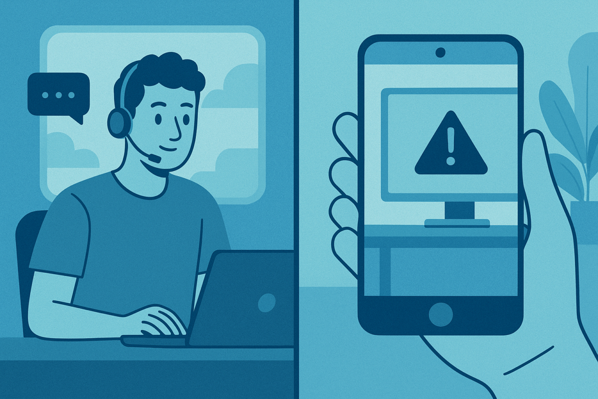 Viewabo self-service lets support teams see what customers see