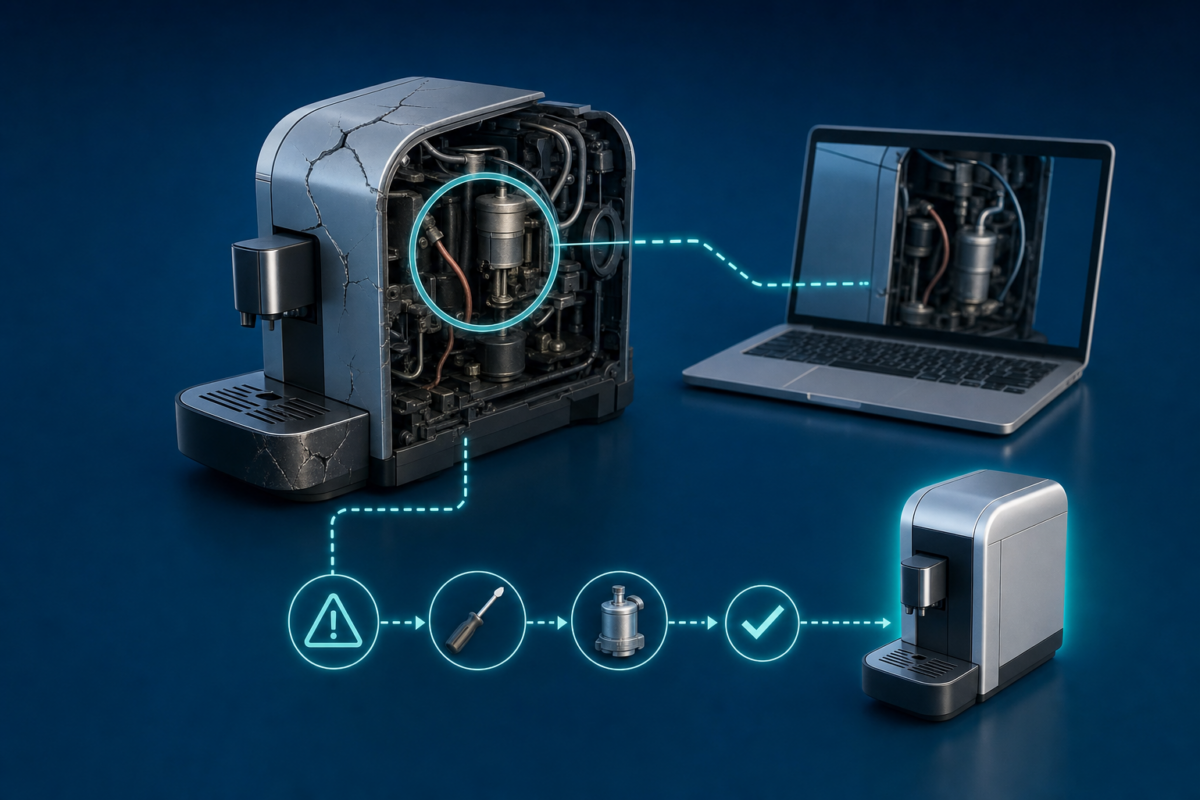Remote repair diagnosis for faster product repairs