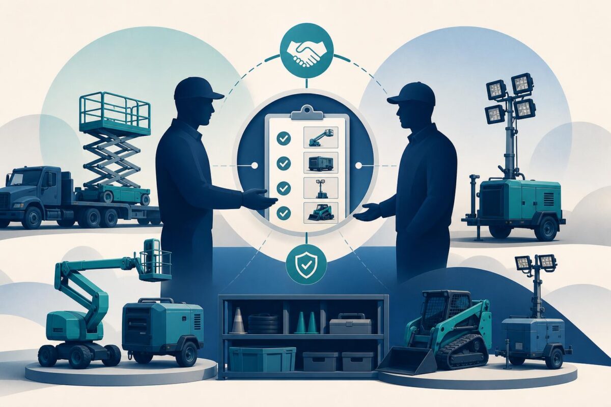 Rental Equipment Handoffs Need a Shared Condition Record illustrated through shared observation of physical equipment