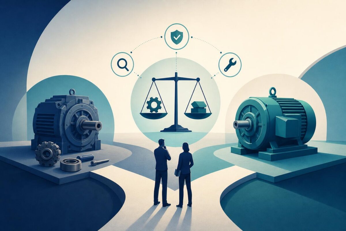 Repair or Replace illustrated through shared observation of physical equipment