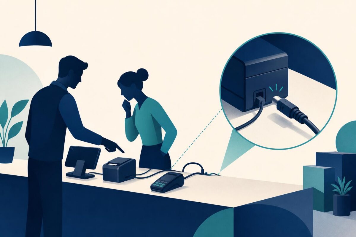 Retailer-mediated support illustrated through shared visual understanding