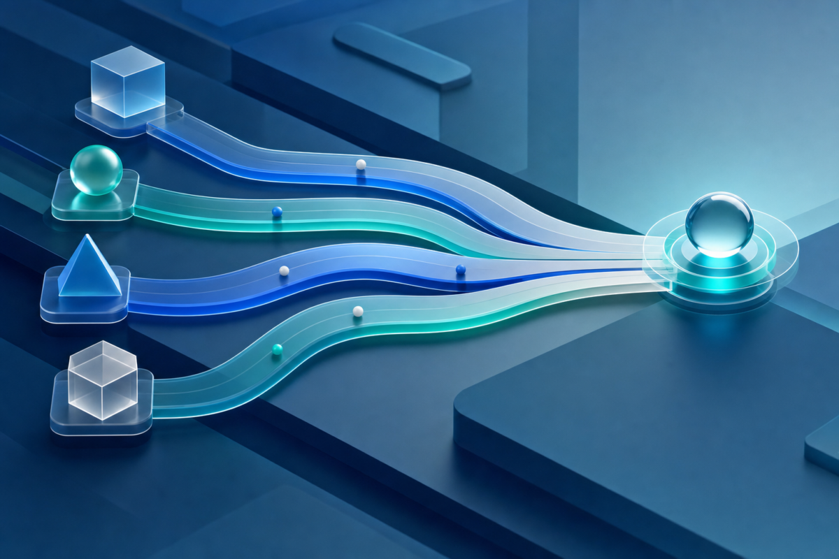 Support escalation rate shown as a branching customer service workflow
